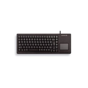 Cherry XS Touchpad, Taille réelle 100 %, Avec fil, USB, QWERTY, Noir