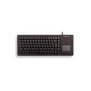 Cherry XS Touchpad, Taille réelle 100 %, Avec fil, USB, QWERTY, Noir