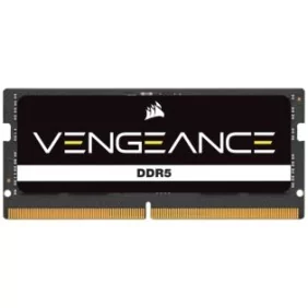 Corsair Vengeance CMSX32GX5M1A4800C40, 32 Go, 1 x 32 Go, DDR5, 4800 MHz, 262-pin SO-DIMM, Noir