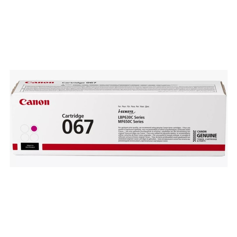 Canon 067, 1250 pages, Magenta, 1 pièce