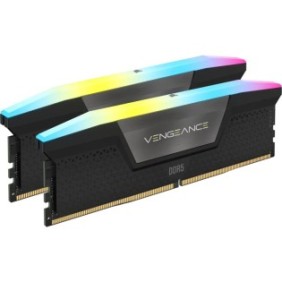 Corsair Vengeance RGB CMH48GX5M2B6400C36, 48 Go, 2 x 24 Go, DDR5, 6400 MHz, 288-pin DIMM