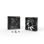 Be Quiet! Pure Wings 3 120 mm PWM | Ventilateur PC high-speed, Ventilateur, 12 cm, 2100 trmin, 101,2 m³h, Noir