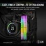 Corsair Vengeance RGB CMH32GX5M2B6000C38, 32 Go, 2 x 16 Go, DDR5, 6000 MHz, 288-pin DIMM