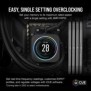 Corsair Vengeance CMK16GX5M2B5200Z40, 16 Go, 2 x 8 Go, DDR5, 5200 MHz, 288-pin DIMM