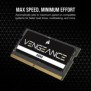 Corsair Vengeance CMSX24GX5M1A5200C44, 24 Go, 1 x 24 Go, DDR5, 5200 MHz, 262-pin SO-DIMM