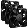 Corsair RS120, Ventilateur, 12 cm, 420 trmin, 2100 trmin, Noir