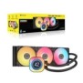 Corsair iCUE LINK TITAN 360 RX LCD, Refroidisseur d'air, 12 cm, 300 trmin, 2100 trmin, Noir