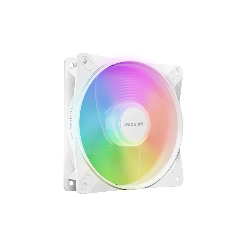 Be Quiet! Light Wings LX 120 mm PWM Reverse White | Ventilateur PC ARGB reverse blanc, Ventilateur, 12 cm, 1500 trmin, 83 m³h, Blanc
