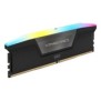 Corsair Vengeance RGB CMH64GX5M2D6000C40, 64 Go, 2 x 32 Go, DDR5, 288-pin DIMM, Noir