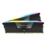 Corsair Vengeance RGB CMH64GX5M2D6000C40, 64 Go, 2 x 32 Go, DDR5, 288-pin DIMM, Noir