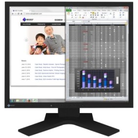 EIZO S1934H, 48,3 cm 19", 1280 x 1024 pixels, SXGA, LED, 14 ms, Noir