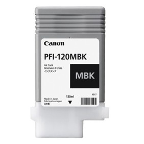 Canon PFI-120MBK, Noir mat, Encre à pigments, 130 ml, 1 pièce