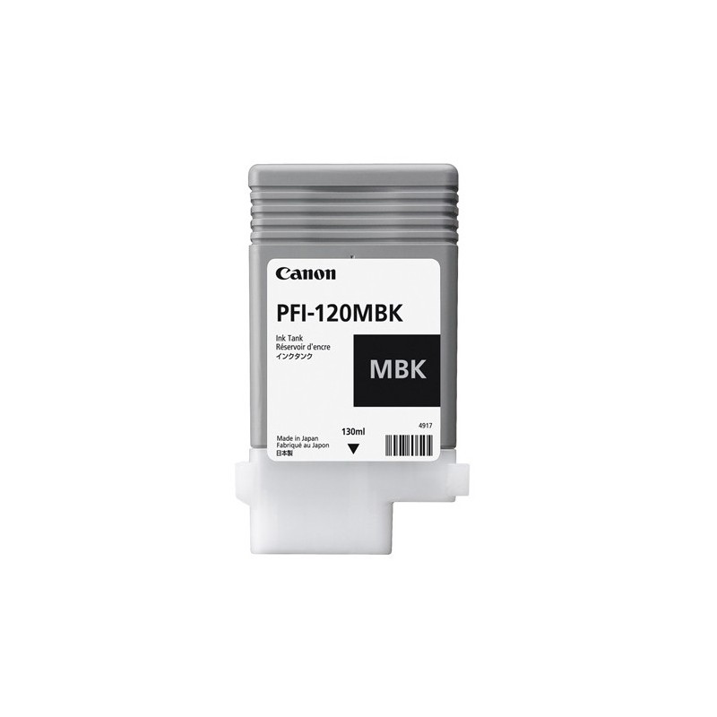 Canon PFI-120MBK, Noir mat, Encre à pigments, 130 ml, 1 pièce