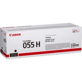 Canon 055H, 7600 pages, Noir, 1 pièce