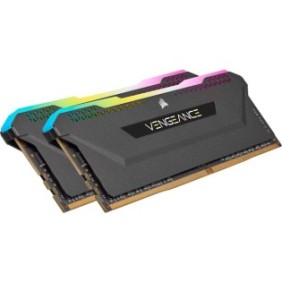 Corsair Vengeance RGB Pro , 16 Go, 2 x 8 Go, DDR4, 3200 MHz, 288-pin DIMM, Noir