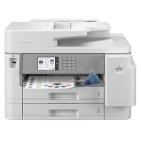 Brother MFC-J5955DW, Jet d'encre, Impression couleur, 1200 x 4800 DPI, A3, Impression directe, Blanc