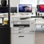 Brother MFC-J5955DW, Jet d'encre, Impression couleur, 1200 x 4800 DPI, A3, Impression directe, Blanc