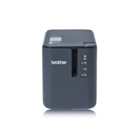 Brother PT-P900Wc Étiqueteuse professionnelle connectable réseau, HSETZe, Transfert thermique, 360 x 360 DPI, 60 mmsec, Avec fil &sans fil, Noir