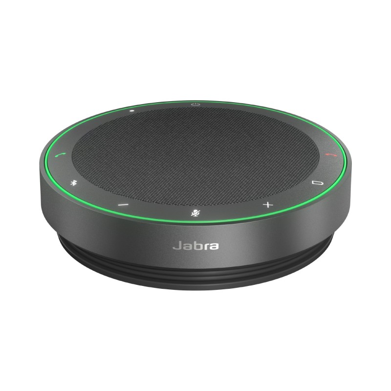 Jabra Speak2 75, Google MeetGoogle Fast PairApple MFiAmazon ChimeAlcatel-LucentAvayaUnifyCisco, 88 dB, 150 - 14000 Hz, A2DP, AVRCP, HSP, HFP, USB Type-C, USB Type-A, 0 - 40 C