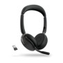 Jabra Evolve2 65 Flex, Sans fil, 20 - 20000 Hz, BureauCentre d'appels, 136 g, Casque