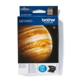 Brother LC1240C - Cartouche d'encre originale – Cyan, Cyan, 1 pièce, 600 pages, Paquet unique