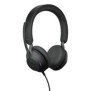 Jabra Evolve2 40 SE, Avec fil, 20 - 20000 Hz, BureauCentre d'appels, 188 g, Casque, Noir