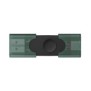 Kingston DataTraveler 128 Go USB-A + USB-C 3.2 Gen 1 DuoG2, 128 Go, USB Type-A USB Type-C, 3.2 Gen 1 3.1 Gen 1, Casquette, 10 g, Noir, Vert