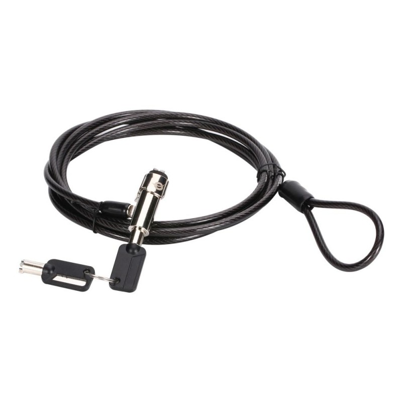Conceptronic CUSTODIO02BNM, 1,8 m, Nano, 2 clés, Noir