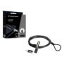 Conceptronic CUSTODIO02BNM, 1,8 m, Nano, 2 clés, Noir