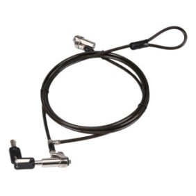 Conceptronic CUSTODIO02BNTM, 1,8 m, Nano, 2 clés, Noir