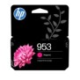 HP 953 Cartouche d’encre magenta authentique, Standard, Magenta, Encre à pigments, 9 ml, 1 pièce, Paquet unique
