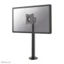 Neomounts NS-DPOS100BLACK Support de bureau pour écran à poser 10-32" - à visser, Boulon traversant, 15 kg, 25,4 cm 10", 81,3 cm 32", 100 x 100 mm, Noir