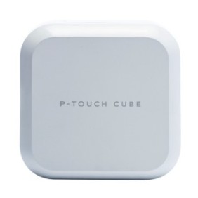 Brother PT-P710BTH - P-touch CUBE Plus - imprimante d’étiquettes rechargeable Bluetooth, TZe, Transfert thermique, 180 x 360 DPI, 20 mmsec, Avec fil &sans fil, Noir