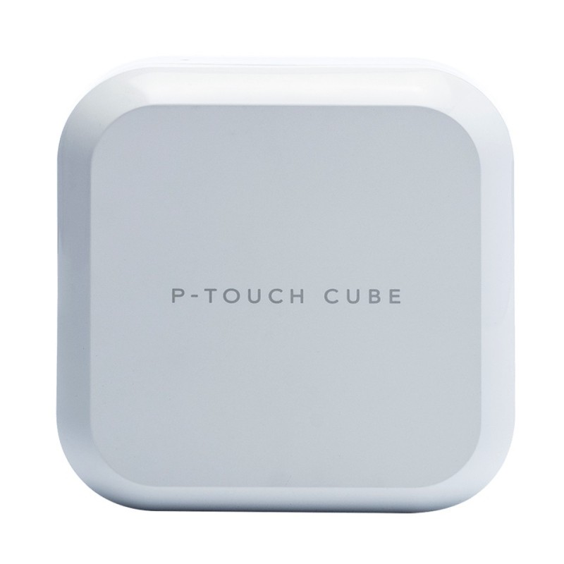 Brother PT-P710BTH - P-touch CUBE Plus - imprimante d’étiquettes rechargeable Bluetooth, TZe, Transfert thermique, 180 x 360 DPI, 20 mmsec, Avec fil &sans fil, Noir