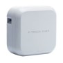 Brother PT-P710BTH - P-touch CUBE Plus - imprimante d’étiquettes rechargeable Bluetooth, TZe, Transfert thermique, 180 x 360 DPI, 20 mmsec, Avec fil &sans fil, Noir