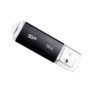 Silicon Power Ultima U02, 16 Go, USB Type-A, 2.0, Casquette, 8 g, Noir