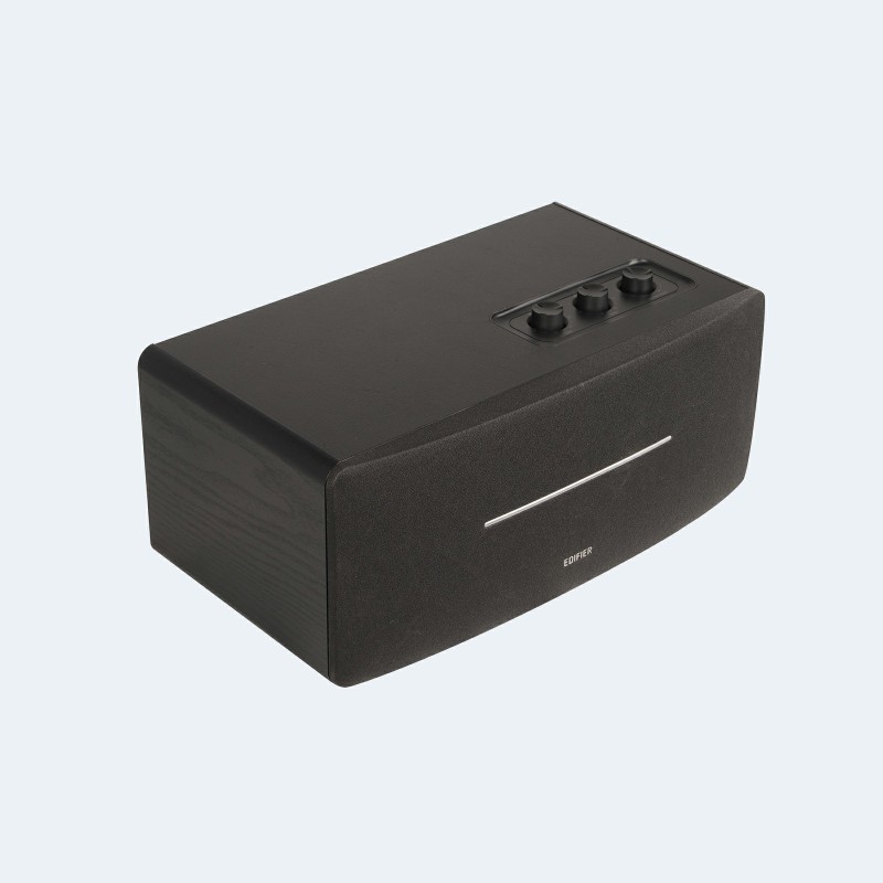 Edifier D12-BK, Avec fil &sans fil, 70 W, Noir