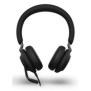 Jabra Evolve2 40 SE, Avec fil, BureauCentre d'appels, 168,5 g, Casque, Noir