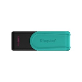 Kingston DataTraveler 128GB Portable USB 3.2 Gen 1 Exodia S NoirTurquoise, 128 Go, USB Type-A, 3.2 Gen 1 3.1 Gen 1, Pivotant, 8,32 g, Noir, Turquoise