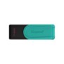 Kingston DataTraveler 128GB Portable USB 3.2 Gen 1 Exodia S NoirTurquoise, 128 Go, USB Type-A, 3.2 Gen 1 3.1 Gen 1, Pivotant, 8,32 g, Noir, Turquoise
