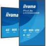 Iiyama LH4366UHSB-B1AG, Écran plat de signalisation numérique, 109,2 cm 43", LCD, 3840 x 2160 pixels, Wifi, 247