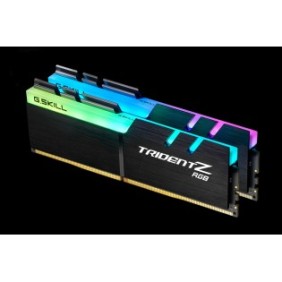 G.Skill Trident Z RGB F4-3200C16D-16GTZRX, 16 Go, 2 x 8 Go, DDR4, 3200 MHz, 288-pin DIMM, Noir