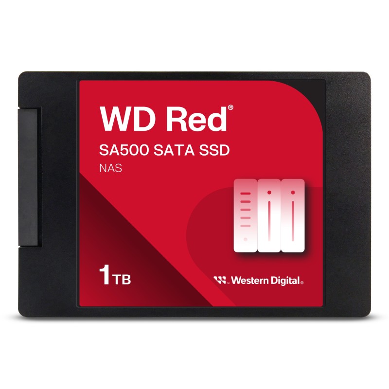 WD Red WD SA500, 1 To, 2.5", 530 Mos, 6 Gbits