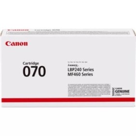 Canon 070, 3000 pages, 0 pages, Noir, 1 pièce
