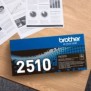 Brother TN2510 - Cartouche de toner originale - Noir, 1200 pages, 0 pages, Noir, 1 pièce