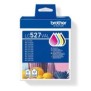 Brother LC527VAL Cartouche d'encre d'origine, pack économique, Noir, Cyan, Magenta, Jaune, Encre à pigments, Encre à pigments, 4 pièce, 1300 pages, Value pack
