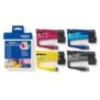 Brother LC527VAL Cartouche d'encre d'origine, pack économique, Noir, Cyan, Magenta, Jaune, Encre à pigments, Encre à pigments, 4 pièce, 1300 pages, Value pack