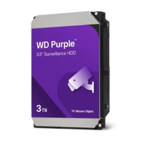 WD Purple , 3 To, 5400 trmin, 128 Mo, 3.5", Série ATA III
