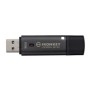 Kingston IronKey 32 Go Locker Plus 50 G2, FIPS 197, AES-256, 32 Go, USB Type-A, 3.2 Gen 1 3.1 Gen 1, 145 Mos, Casquette, Noir