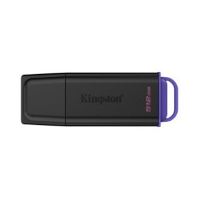 Kingston DataTraveler 512Go Stockage portable USB 3.2 Gen 1 Exodia Noir + Violet, 512 Go, USB Type-A, 3.2 Gen 1 3.1 Gen 1, Casquette, 9,36 g, Noir, Violet